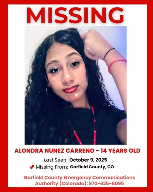 Alondra Nunez Carreno Missing 14-Year-Old Alondra Nunez Carreno Missing from Garfield County, Colorado – Urgent Search Underway