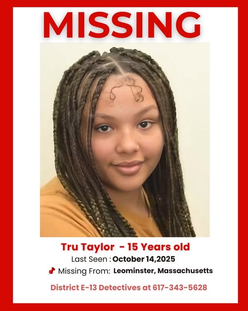 Tru Taylor Missing Search Underway for 15-Year-Old Tru Taylor Missing from Jamaica Plain Area